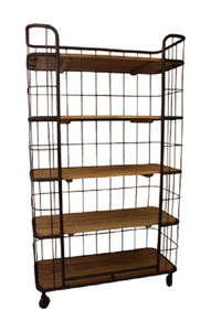 Slatted Bakers Rack