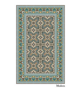 Beija Flor Mats: Bella Turquoise 80 x 140