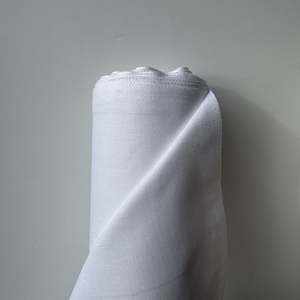 White Calico Fabric