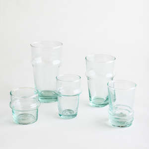 Beldi Tea Glass Blue Small