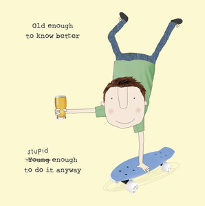 Stationery: Old Enough Card
