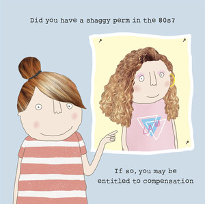Stationery: Shaggy Perm Card