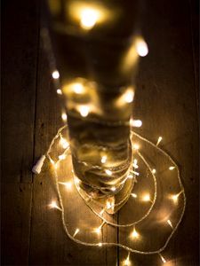 Products: 24V STRING fairy lights 10M warm white on CLEAR wire