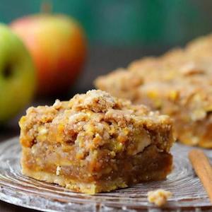 Christmas Deserts: Caramel Apple Crumble