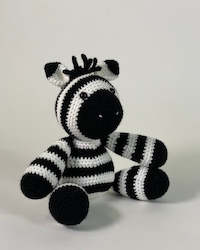 Children Babies: Zebra - Hand Knitted Soft toy