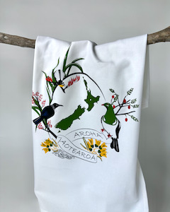 Kiwiana Tea Towels | 100% Cotton
