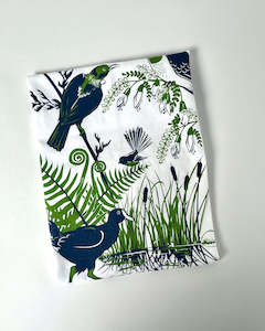Lifestyle: Tea Towel 100% Cotton - NZ Birds
