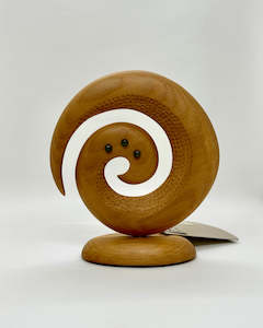 Koru Sculpture - Kauri