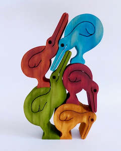 Toys: Balancing Kiwis - Boxed Set - Coloured