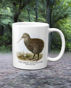 Kiwiana: Mug - Spotted Kiwi