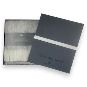 Alpaca Scarf - Granite