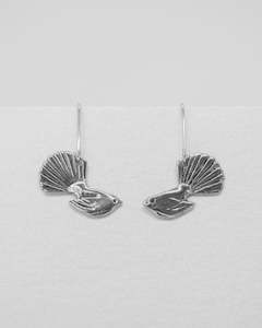 Silver Fantail Earrings