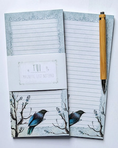 Stationary Books: Tui Magnetic List Notepad - By Artist Emily Walker
