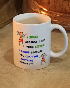 Novelty Mugs: Mug - I'm Your Sister