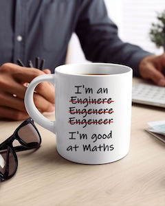 Novelty Mugs: Mug - Engineer Maths