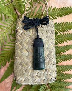 Accessories: Toki Medium Etched - Pounamu - Greenstone
