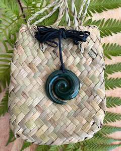 Accessories: Koru Medium- Pounamu- Greenstone