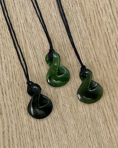 Greenstone - Pounamu, Pikorua the Twist - Small Rounded
