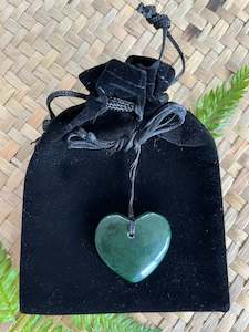 Greenstone - Pounamu - Heart Medium