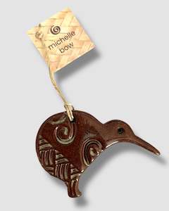 Ceramic Kiwi Ornaments - Small | Michelle Bow