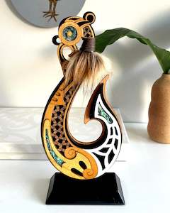 Contemporary Maori Art Sculpture - Te Matau a Maui