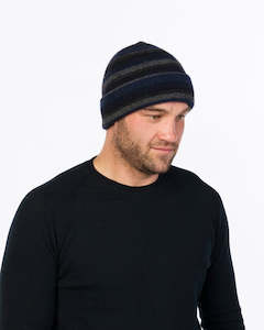 Men's Essential Blend Striped Beanie