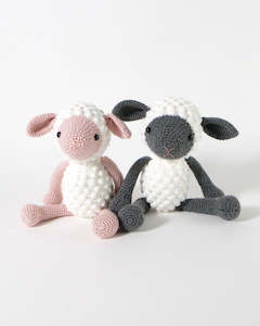 Hand-Crocheted Sheep Toys