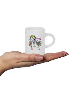 Kids Fluffy Mug - Unicorn Dancing
