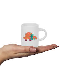 Kids Fluffy Mug - Dinosaur
