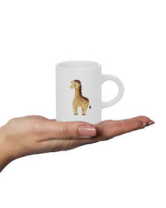 Kids Fluffy Mug - Giraffe