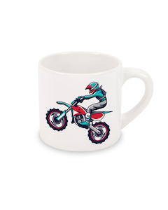 Novelty Mugs: Kids Mini Mug - Motor Bike
