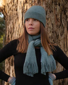 Possum Merino Unisex Plain Knit Beanie - Various Colours