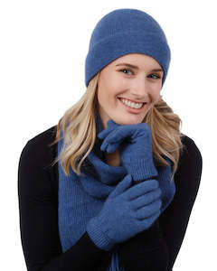Possum - Merino Plain Knit Scarf - 7 Colours