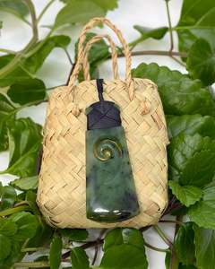 Gifts For Him: Greenstone - Pounamu | Koru Toki Pendant