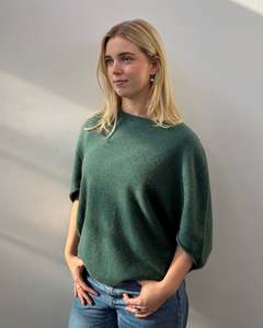 Possum Merino Women's Split Sleeve Poncho