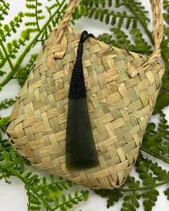 New Zealand Made: Pounamu | Greenstone Kuru Drop Pendant