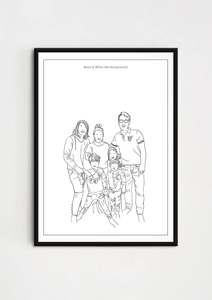 Custom Illustrations 1: 5-6 People Illustration