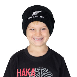 Kids Silver Fern Beanie