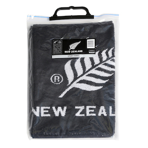 Sport Towel with New Zealand silver fern logo Packaged - The Fern Brand
