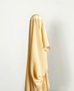 Silk: French Vanilla 100% Mulberry Silk Crepe de Chine 16 Momme $49 pm