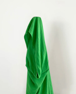 The Grace Collection Linens 160 Gsm: Grace: Parakeet Green Prewashed 100% Linen 160 gsm $38 pm