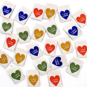 The Grace Collection Linens 160 Gsm: KATM  - I LOVE LINEN 8 PACK