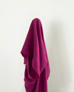 The Grace Collection Linens 160 Gsm: Grace: Magenta Prewashed 100% Linen 160 gsm $38 pm