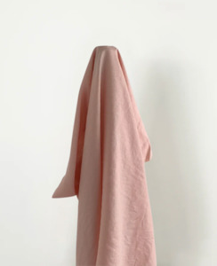 Grace: Pale Peach Prewashed 100% Linen 160 gsm $38 pm