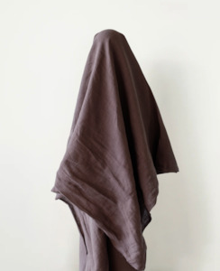 Clearance Treats: Deadstock: 100% Linen Special Vintage Mocha 165 gsm $27.50 pm
