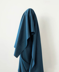 Tencel: Petrol Viscose Melton 390 gsm $36 pm