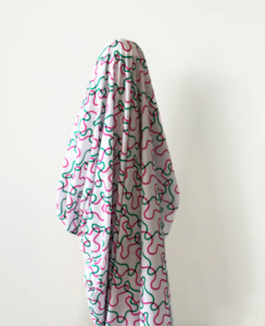 Sweatshirting: Summer Vibes 100% Cotton Lawn Groovy Scribbles Print 142 cm wide $28 pm