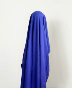 Prussian Blue 95% Cotton 5% Spandex Rib OEKO Tex & GOTS Certified $28 pm