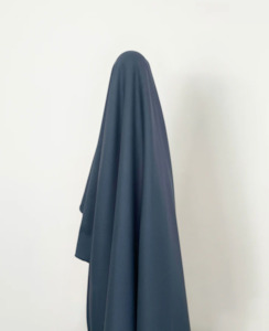 Sweatshirting: Blue Stone Rib (BCI) 96% Cotton, 4% Spdx 350gsm $28pm