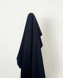 Black Rib 96% Cotton (BCI) 4% Cotton 350gsm $28pm